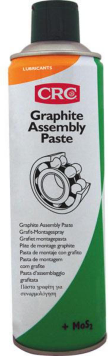 Montagepasta CRC Grafit - MONTAGEPASTA CRC GRAPHITE ASSEMBLY MOS2 500ML SPRAY