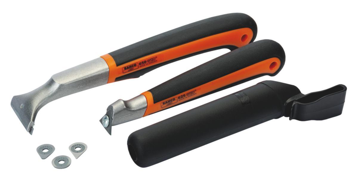 Färgskrapset Bahco - FÄRGSKRAPSSET BAHCO 625+650 INK EXTRA BLAD