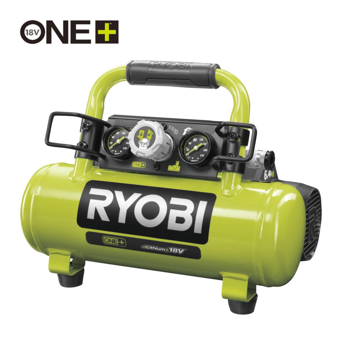 Kompressor RYOBI One+ R18AC-0 SOLO - KOMPRESSOR RYOBI ONE+ R18AC-0 SOLO