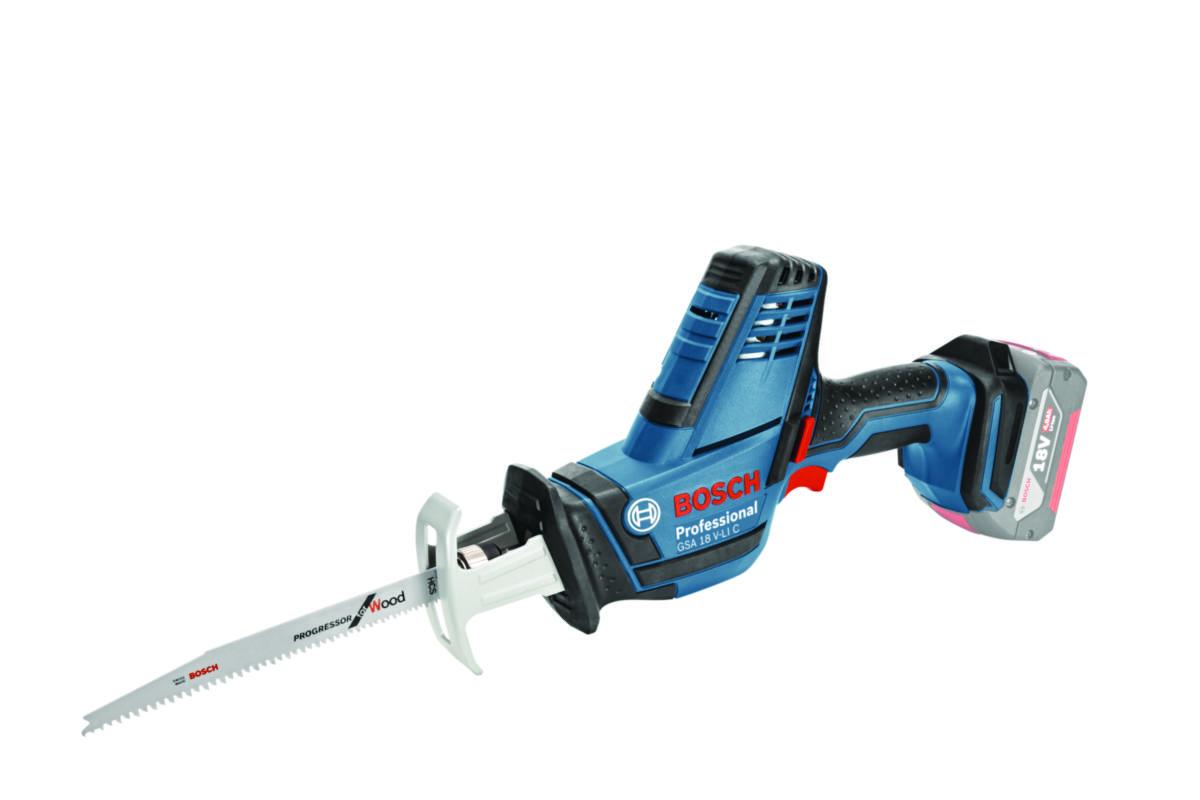 Tigersåg Bosch GSA 18 V-LI C L-BOXX SOLO - TIGERSÅG BOSCH GSA 18 V-LI 18V SOLO L-BOXX