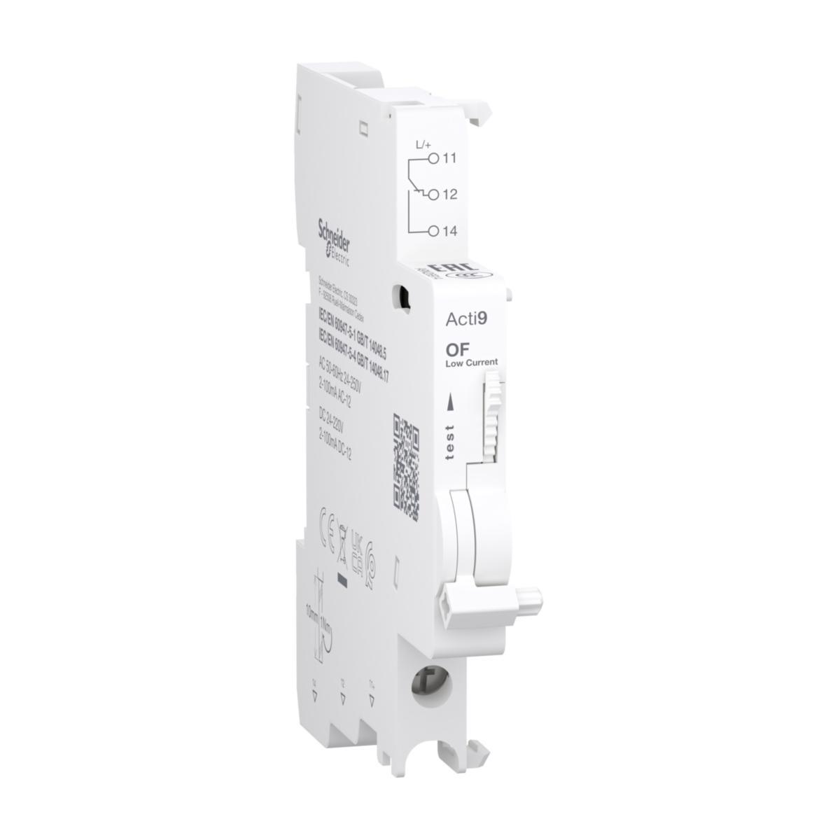 Hjälp och signalkontakt 2mA-100mA C120/C60H - HJ KONT OF C120/C60HDC 2-100MA A9N26914