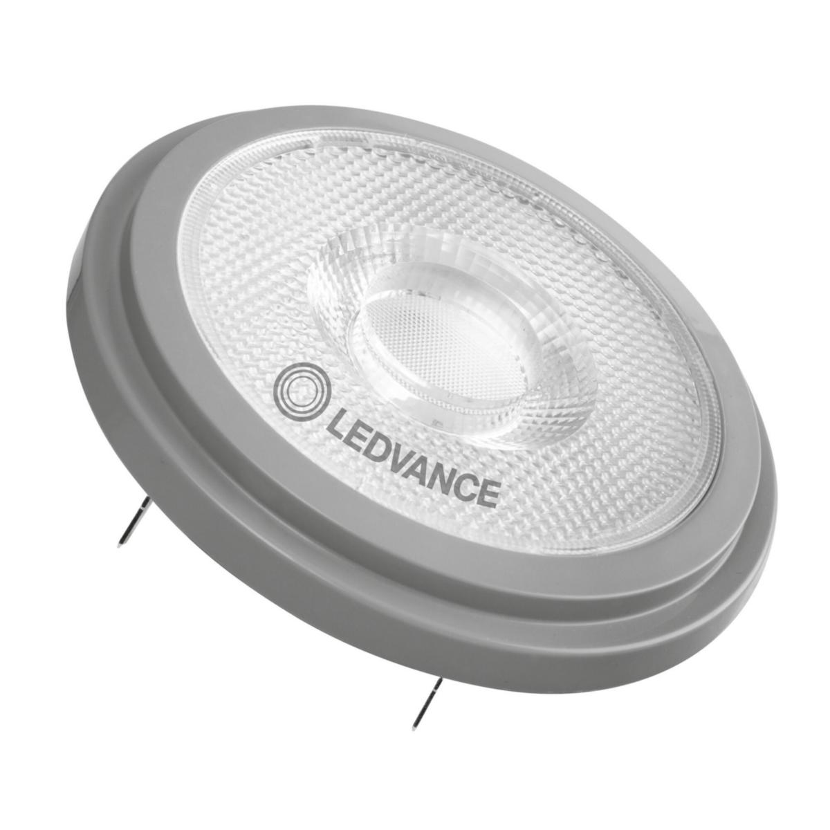 LED-lampa, AR111 Superior Glowdim G53, CRI90, dimbar, Ledvance - LEDLAMPA 50 GLOWDIM 24° 927 LEDVANCE