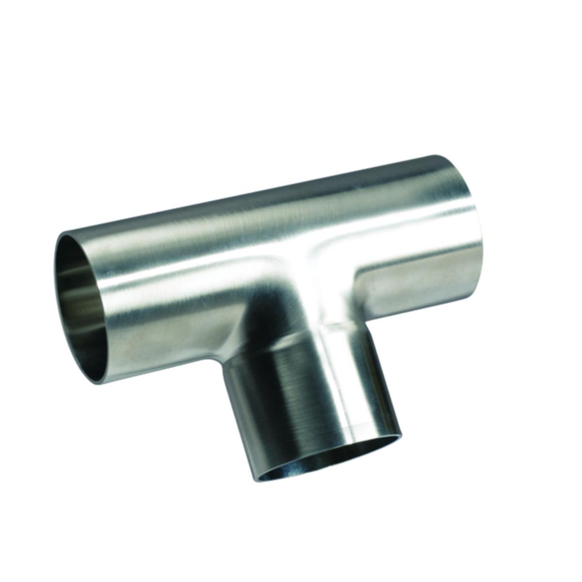 Aseptiskt T-rör 1.4404 , ASME BPE SF1 - 19.05X1.65 ASEPTISKT T-RÖR 1.4404 ASME BPE SF1 CERT