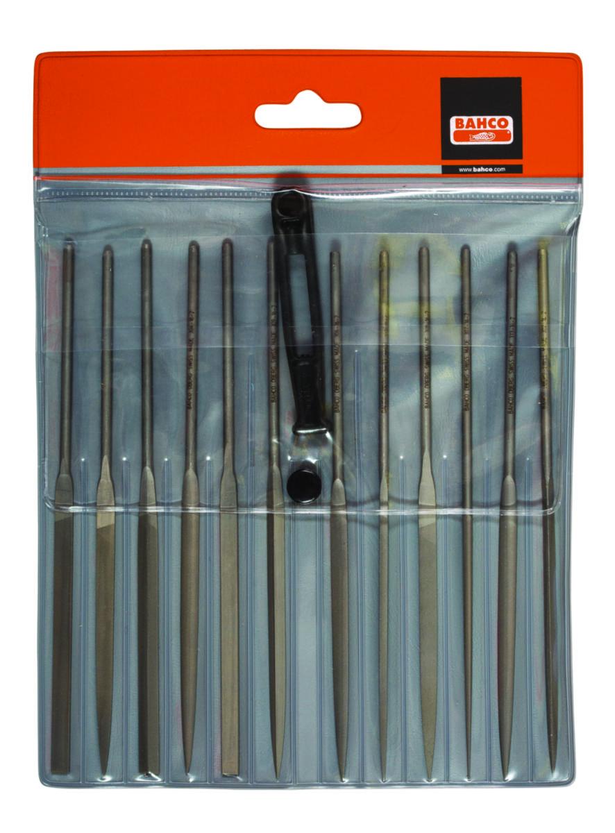 Nålfilssats Bahco 472 Fin - NÅLFILSSATS BAHCO 2-472-16-2-0 FIN 12ST