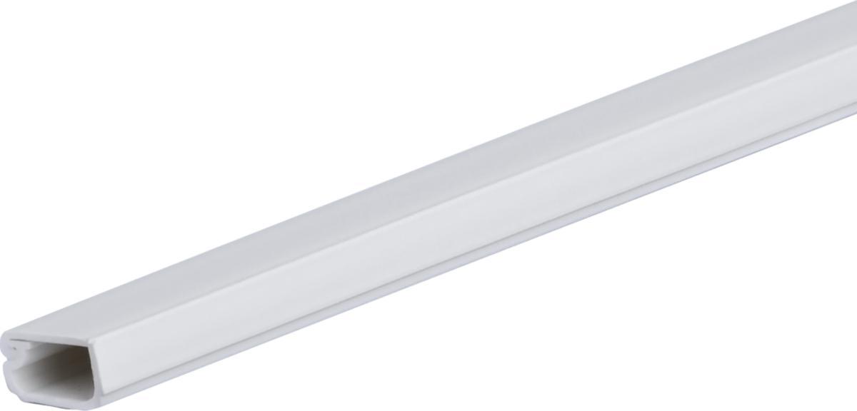 Ledningslist/kabelkanal, skruvfastsättning, med lock, Plasfix - KABELKANAL 25X16MM SKRUV VIT 2M