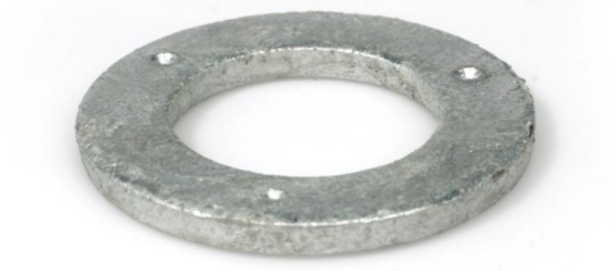 Rundbricka BRB varmförzinkad, HV200 - RUNDBRICKA BRB 13X24X2,5 FZV HV200 ISO 7089 200/FP