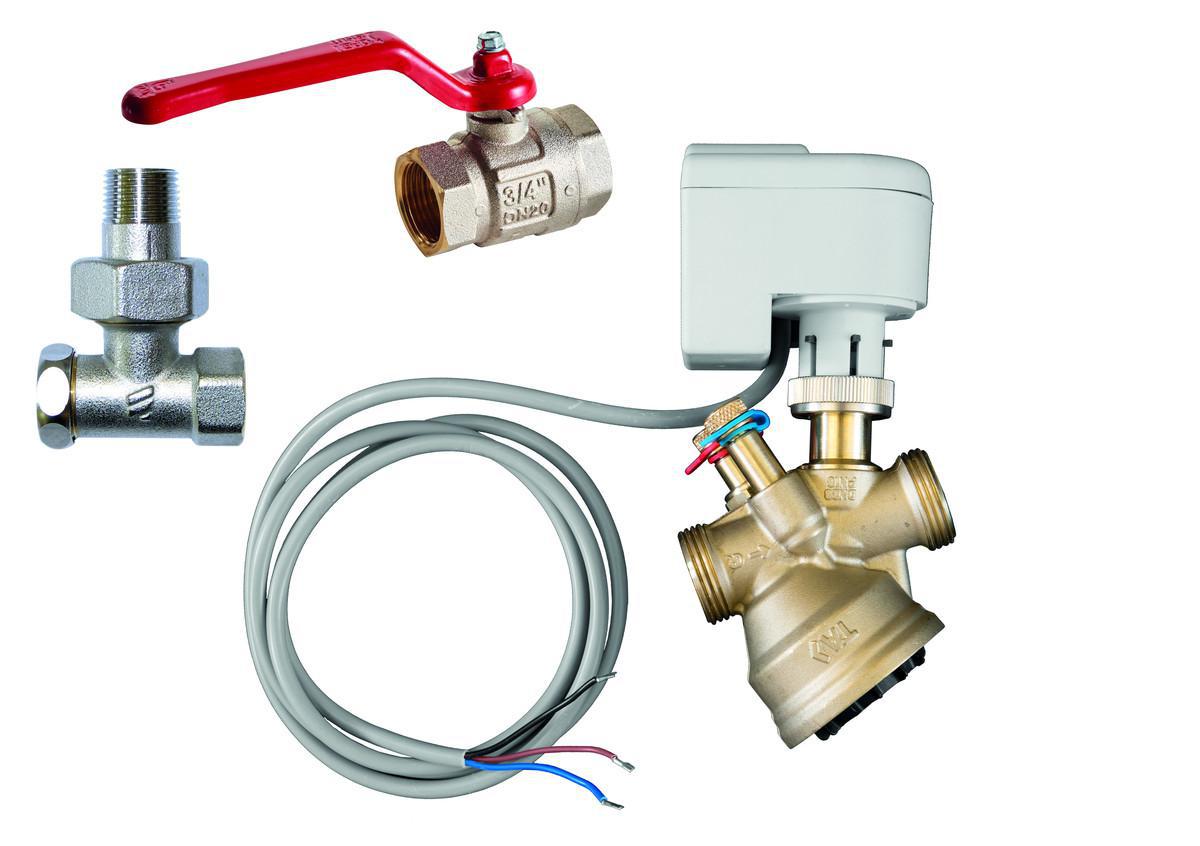 Ventilpaket VLSP, Frico - VENTILPAKET VLSP20 TRYCKOBEROENDE ON/OFF DN20