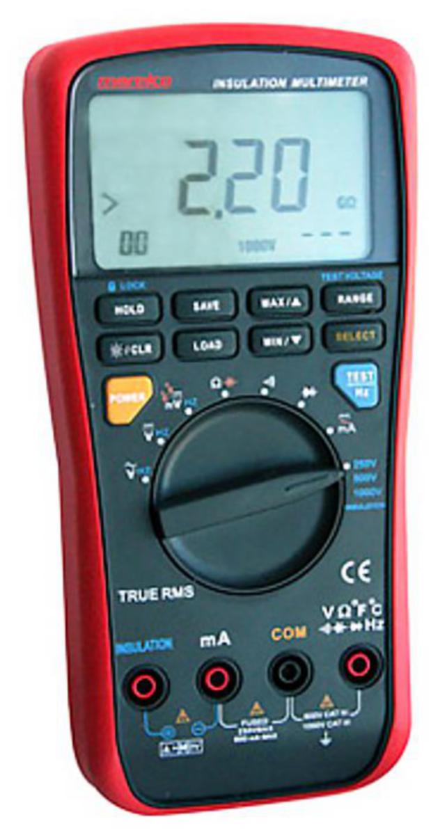 Isolationsprovare/Multimeter True RMS M1630 Kat IV 600V - ISOLATIONSMULTIMETER 42.1630