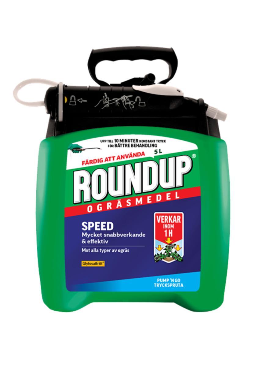 Ogräsmedel Roundup Speed Pump N Go - OGRÄSMEDEL ROUNDUP SPEED PUMP & GO 5L