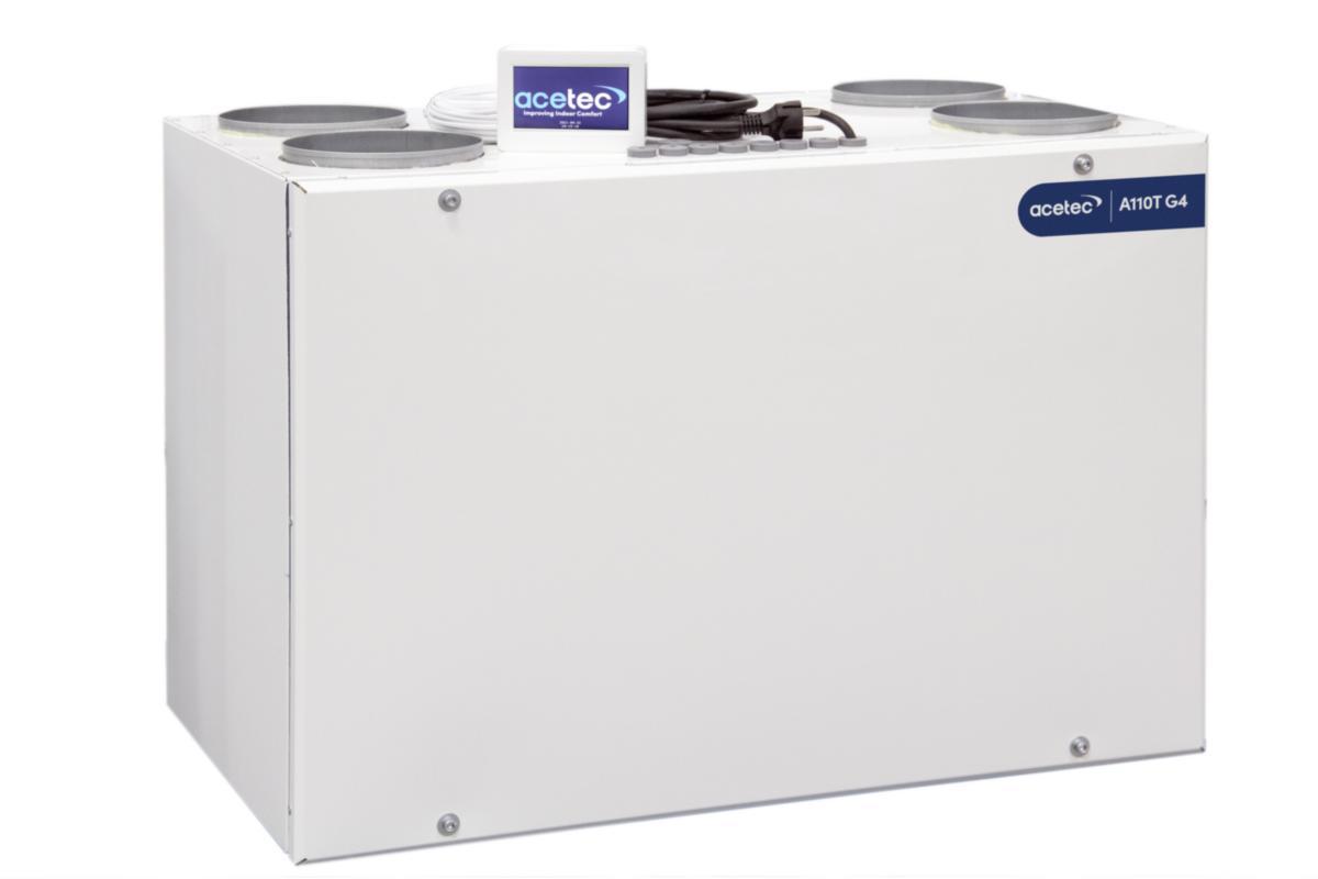 Värmeåtervinningsaggregat EvoAir A110T G4 EvoControll, Acetec - AGGREGAT EVOAIR A110T G4 EVOCONTROL ACETEC