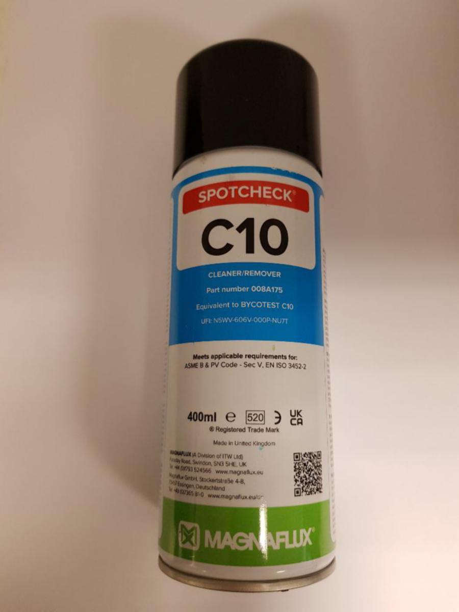 Sprickindikering Rengöring Spotcheck C10 - SPRICKINDIKATOR SPOTCHECK C10 RENGÖRING 400ML