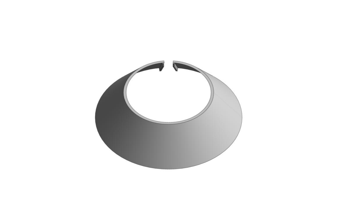 Täckhuv delbar - HUV DELBAR DM 120 GUL DELBAR HUV 120GUL