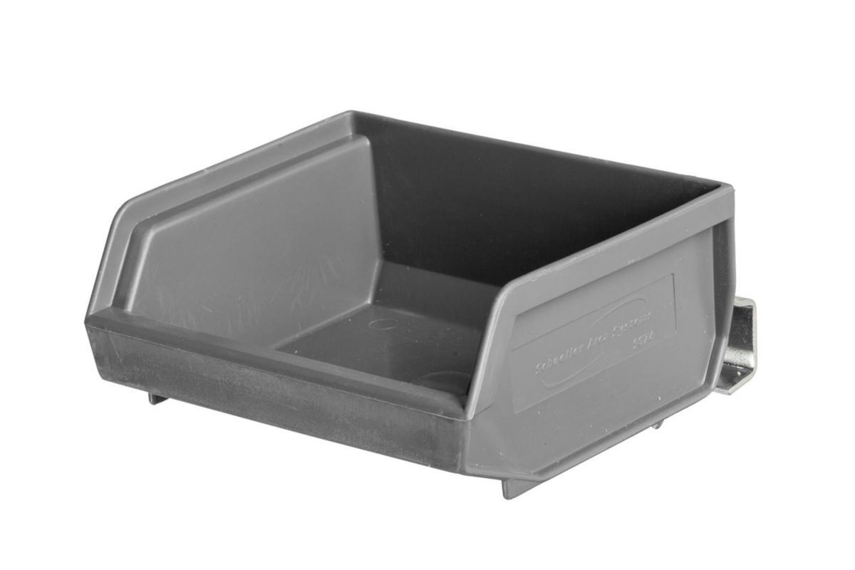 Lådhållare GBP inkl. back - HÅLLARE BACK 105X96X45MM MED PLAST BACK 5-PACK