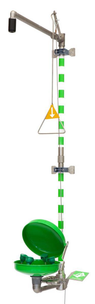 Nöddusch kombi 6173, GIA Premix - GIA KOMBI.KROPP&ANSIKTE.VÄGGM. MED LOCK. 20+76LIT/MIN. DN25