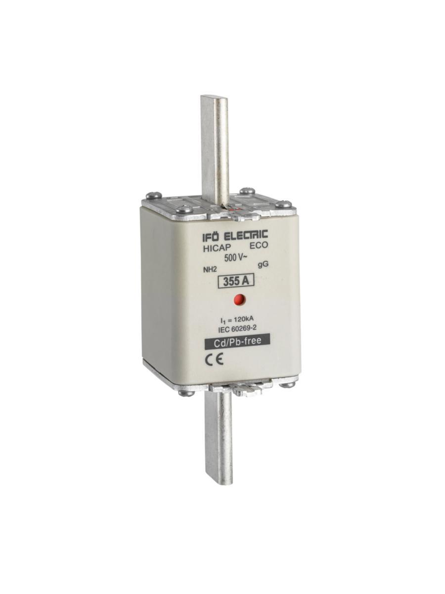 Knivsäkring Hicap ECO, gG, NH2 - KNIVSÄKRING ECO 355A/2 gLgG 500V