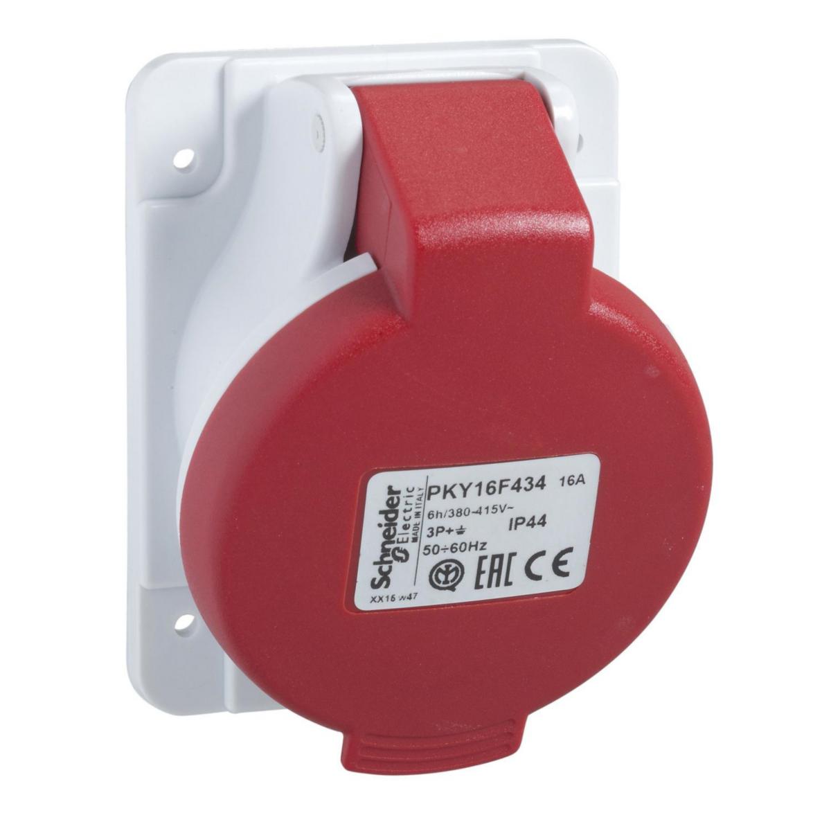 Tillbehör PKY - CEE VINKL PK 16A 3P+N+J IP44 PKY16F435