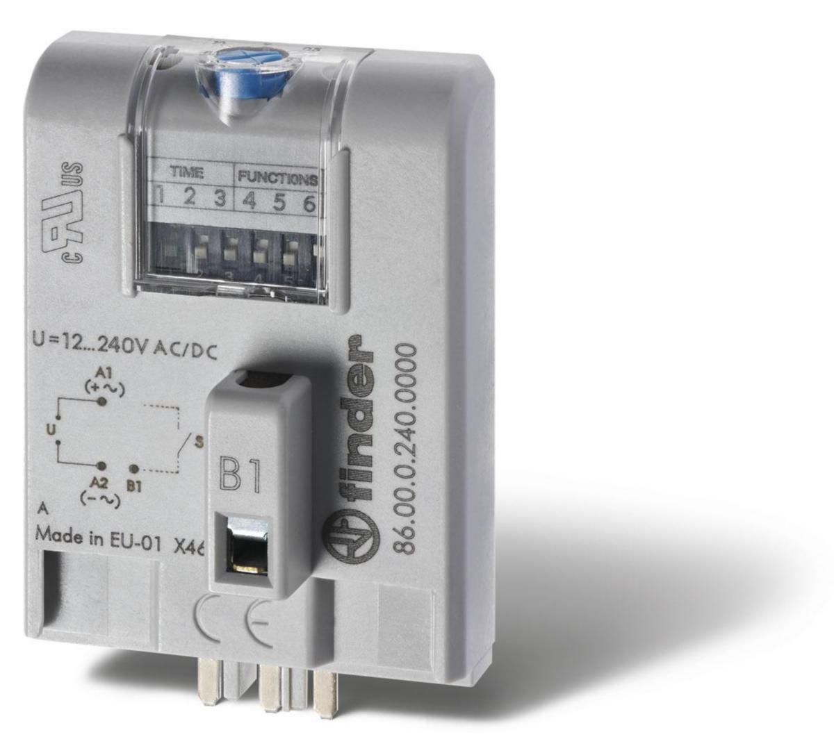 Tidsmodul typ 86 - TIDSMODUL 12-240V AC/DC F86 00 0 240 0000