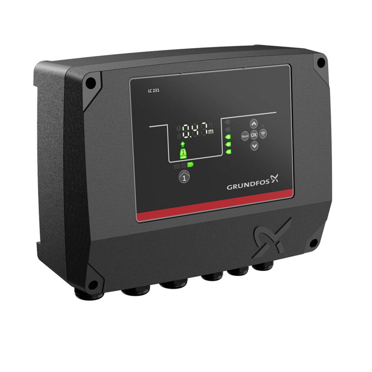 Automatikskåp LC 231, Grundfos - LC 231 1 X 1-12 A PUMPSTYRNING LC 231 1 X 1-12 A