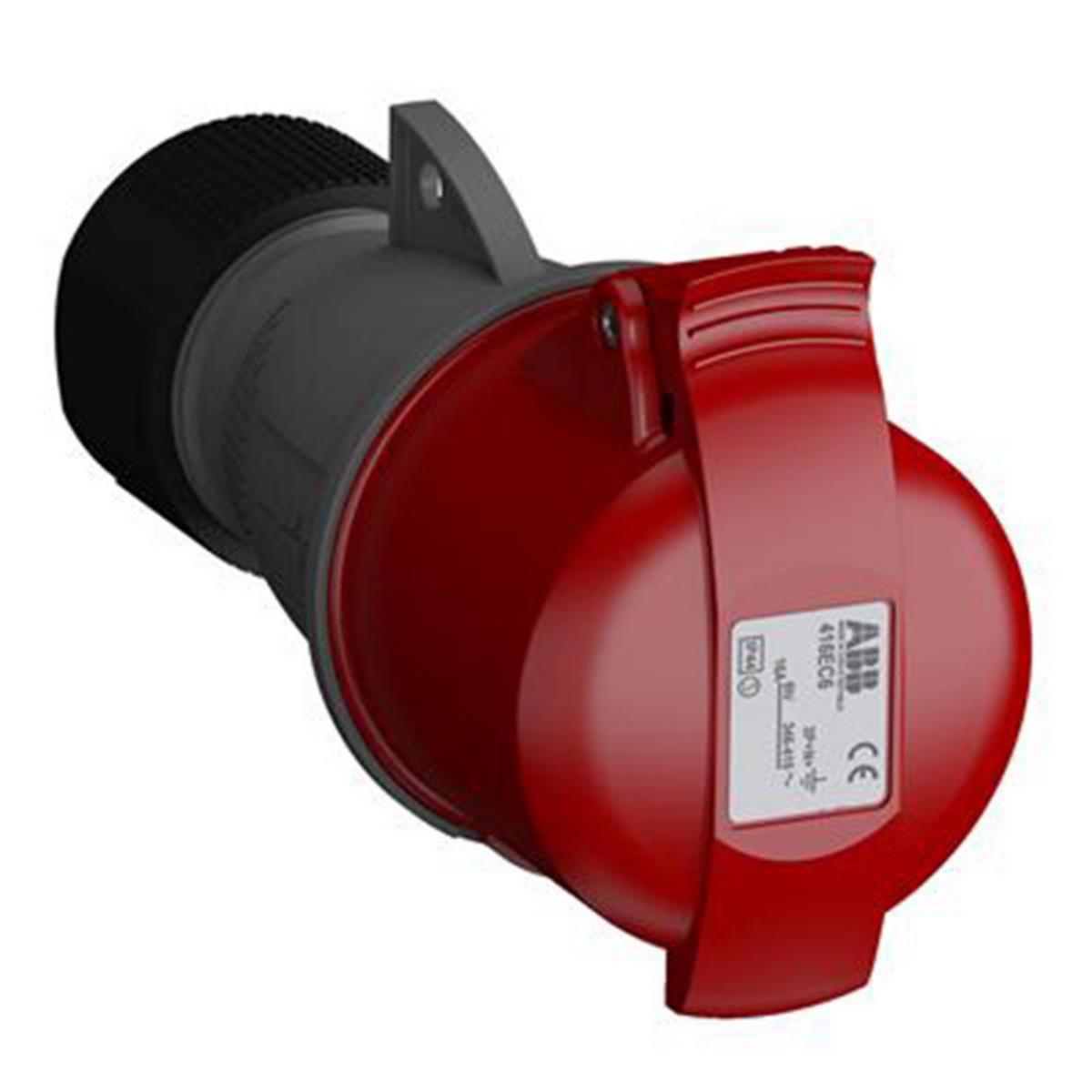 Skarvuttag, IP 44, 16A, - SKARVUTTAG 16A IP44 416EC6 2CMA102023R1000