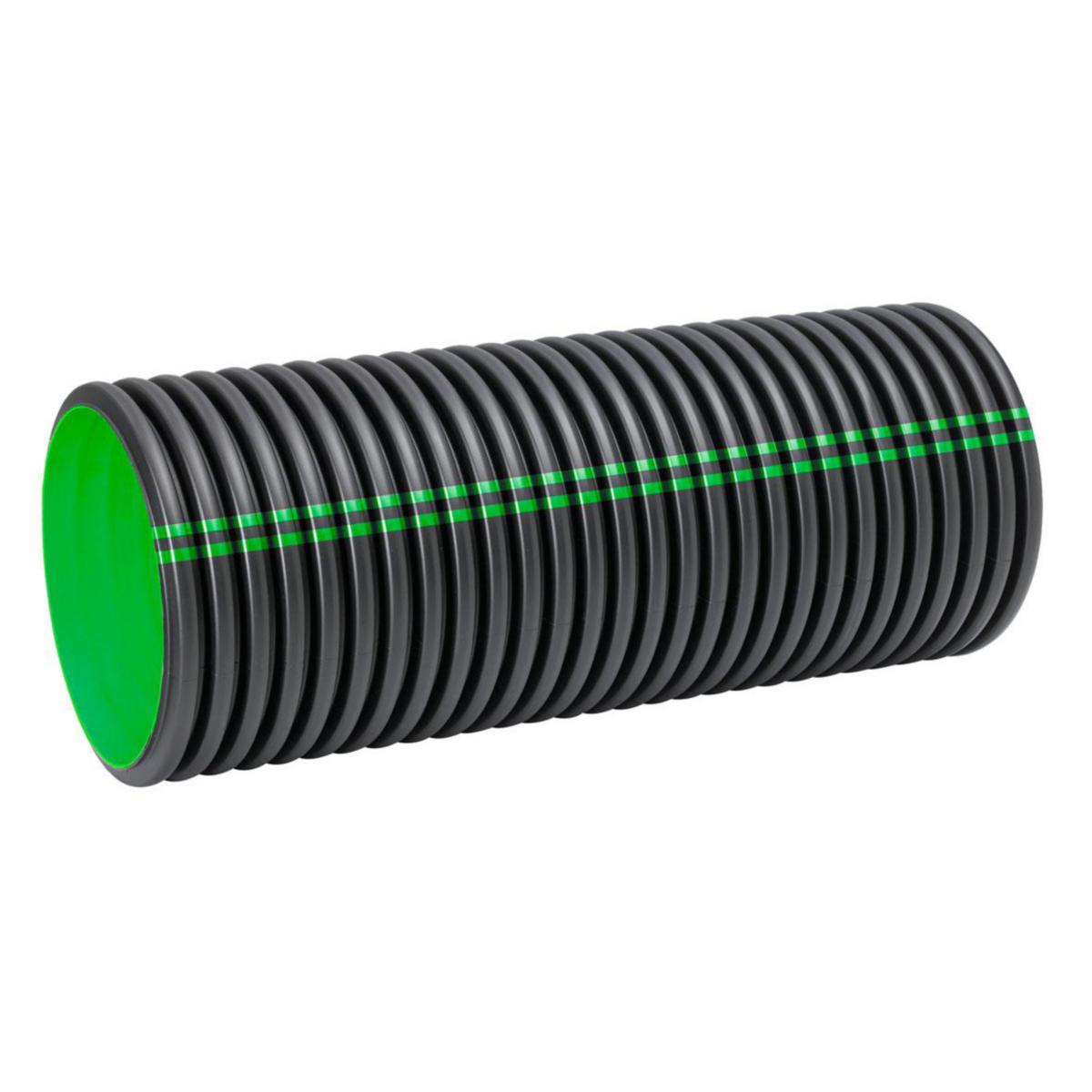 Uponor vägrör 8m utan muff - 225/200x8M VÄGRÖR UPONOR SN8 UTAN MUFF PBB.55