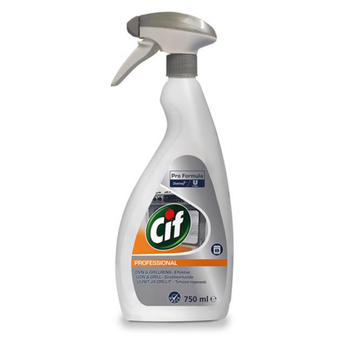 CIF Ugn och Grill Professional - RENGÖRINGSMEDEL CIF UGN&GRILL PROFESSIONAL 750 ML