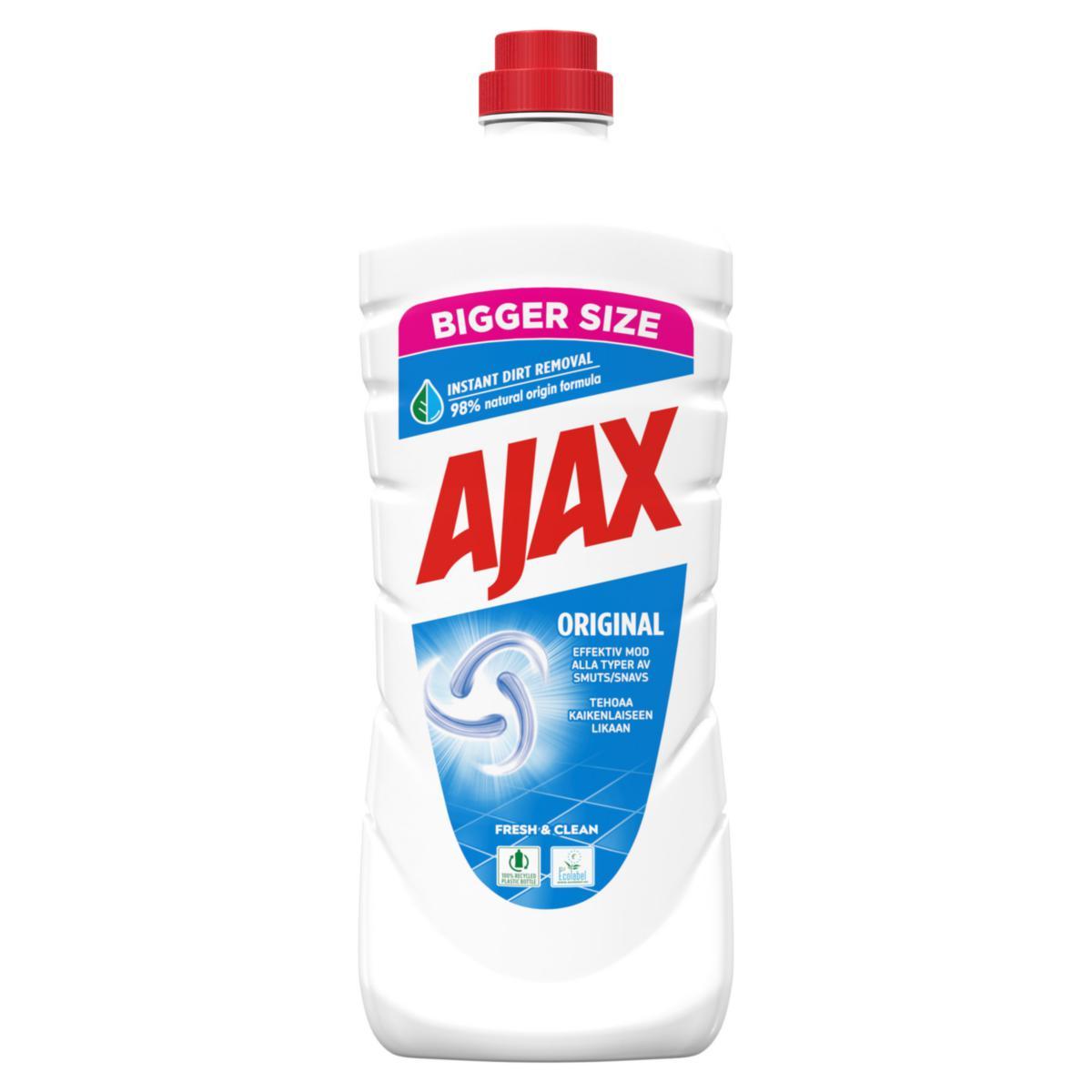 Allrengöringsmedel Original/Lemon Ajax - ALLRENGÖRING AJAX ORIGINAL 1,5L EU ECOLABEL