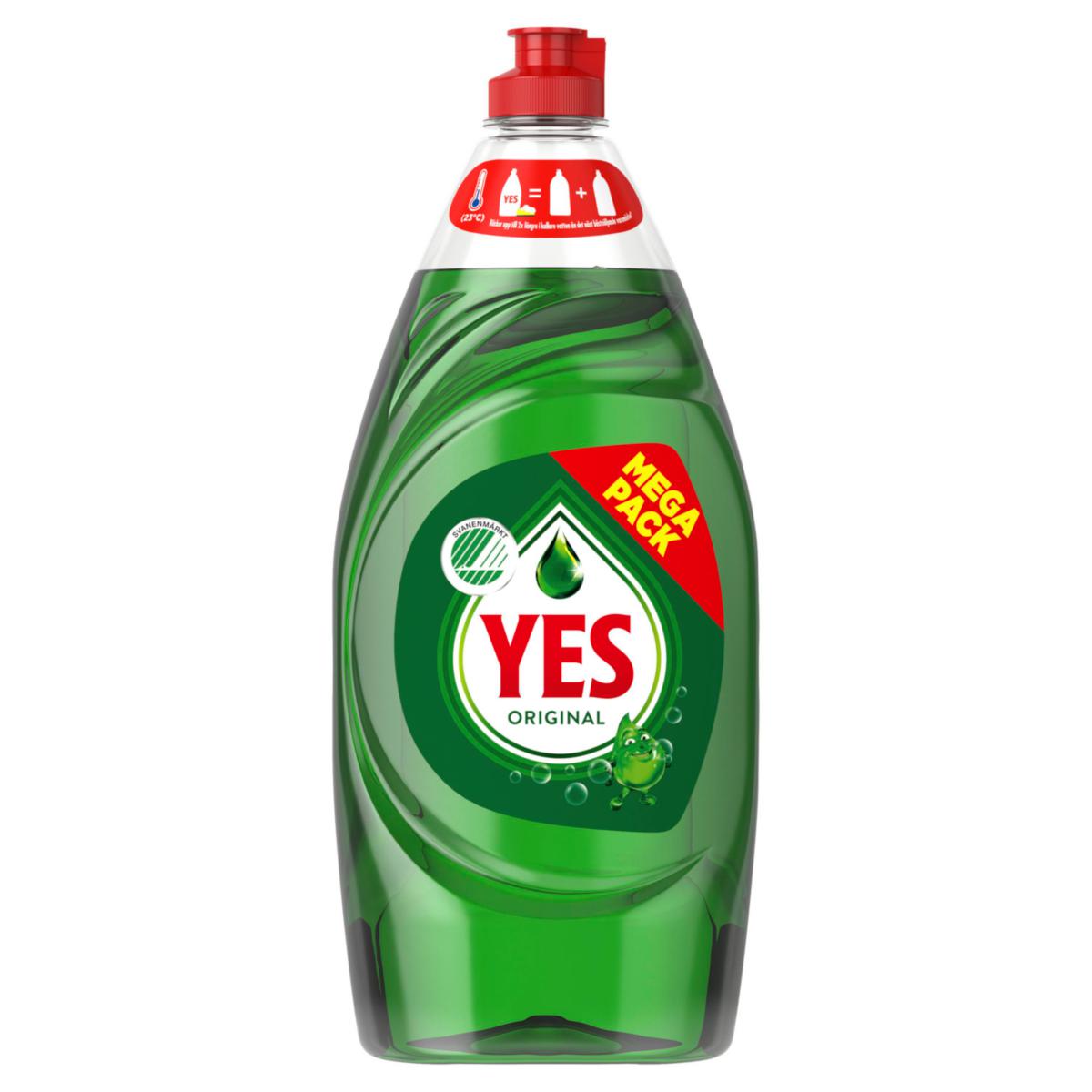 Handdiskmedel Yes Original - DISKMEDEL YES ORIGINAL 900ML SVANENMÄRKT