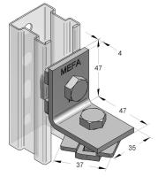 Montagevinkel för EF Stex 35, MEFA