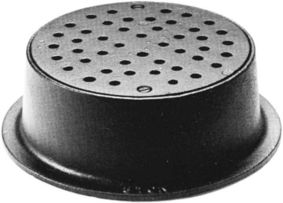 Lätt betäckning, sil - 300 BRUNNSBETÄCKNING MED SIL FASTSKRUVAD, A-COLLECTION