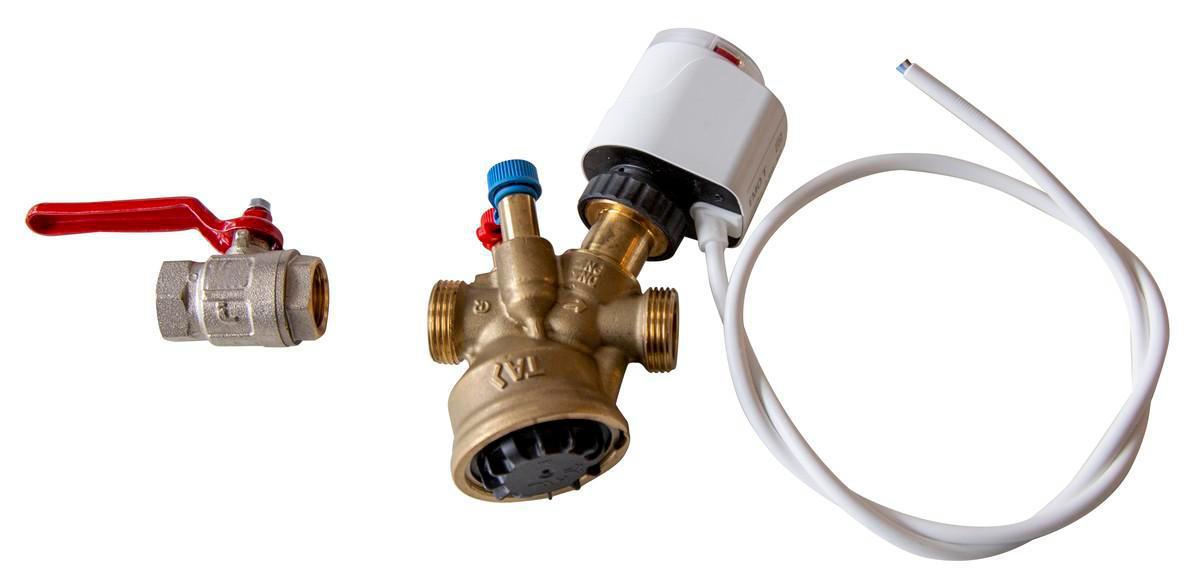 Ventilpaket VPTK, Frico - VPTK20NC VENTILSATS, FRICO DN20 230V NORMALT STÄNGD
