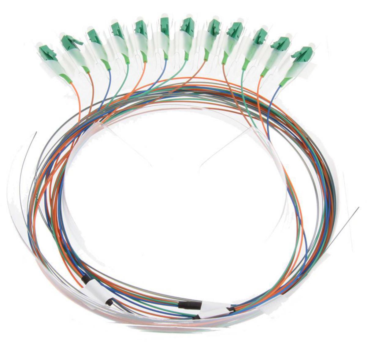 Fiberfanout Pigtail SM - FANOUT 4XLC/APC 9/125 2M 42H-S1-LC-04-02A (FRP 3ST)