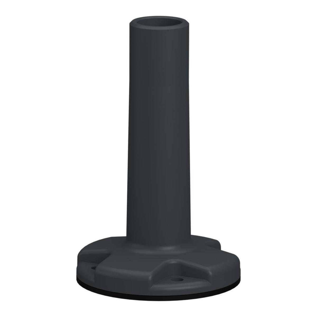 Fäste XVB7C - FÄSTPLATTA POLER I GRÅTT PLAST XVZ02