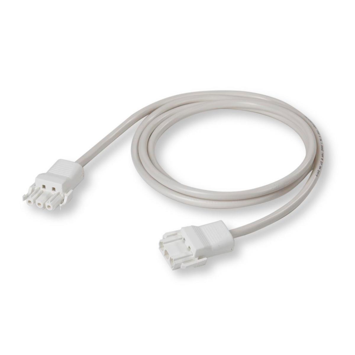 HF kablage, RQQ 3G1,5 mm² med stickkontakt NAC31S.W och hylskontakt NAC32S.W - KABLAGE RQQ 3G1.5 VIT 2M NAL 330T15020