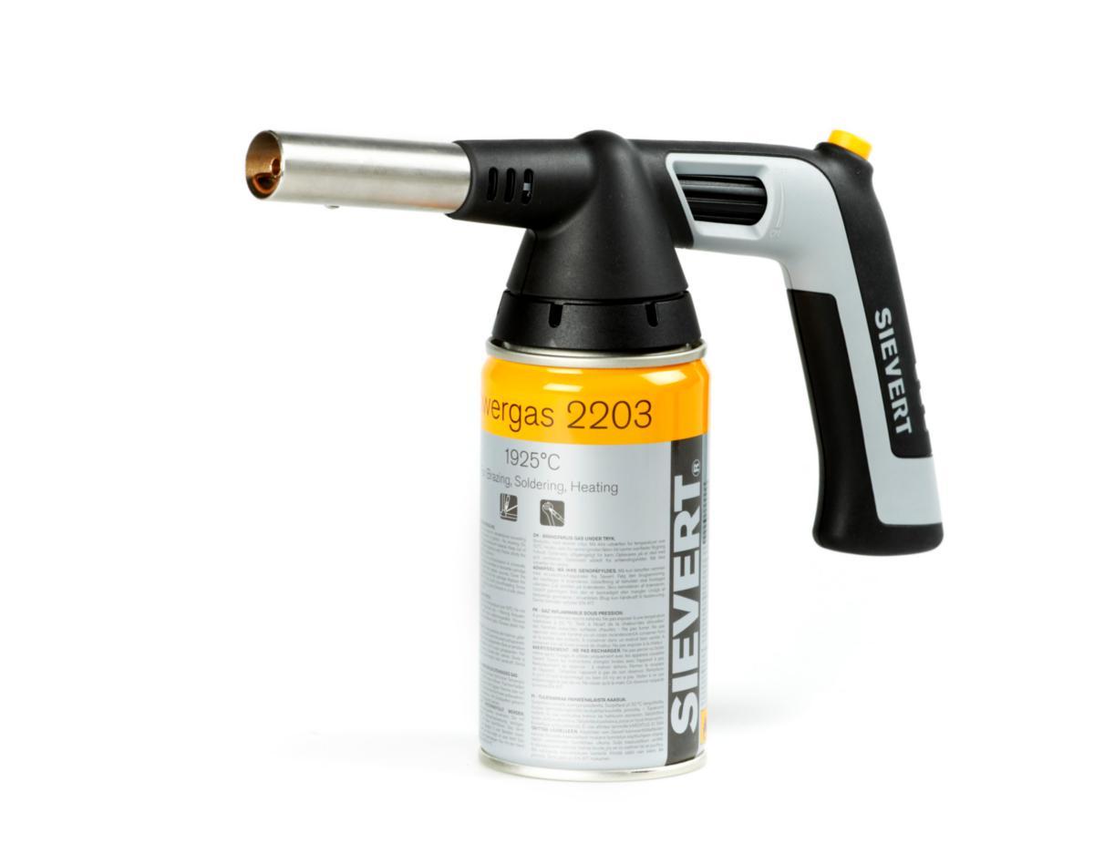 Blåslampa Sievert Handyjet - BLÅSLAMPA SIEVERT HANDYJET 228202 MED GAS 175GR/300ML