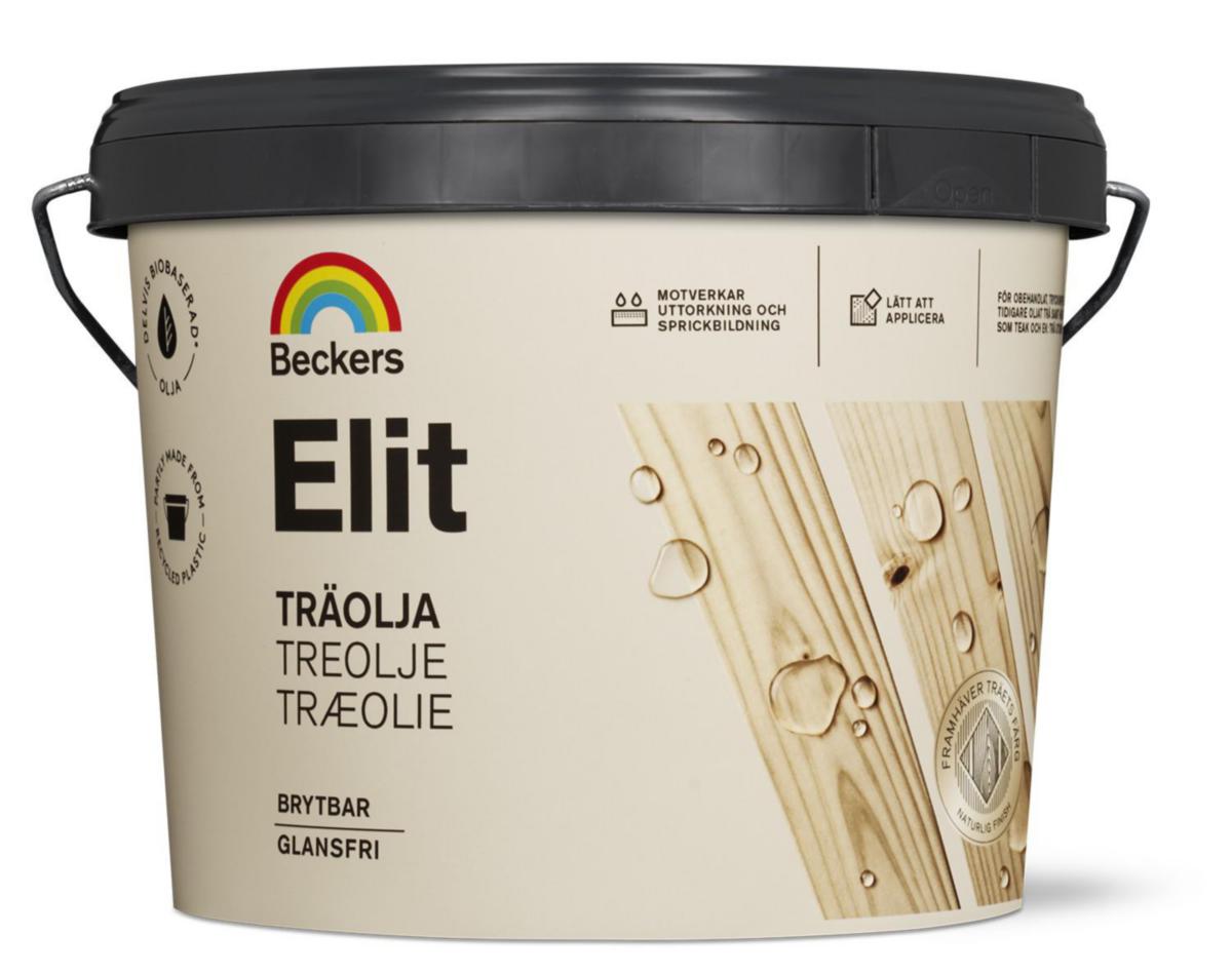 Träolja Elit - TRÄOLJA ELIT 2,7 LITER BECKERS