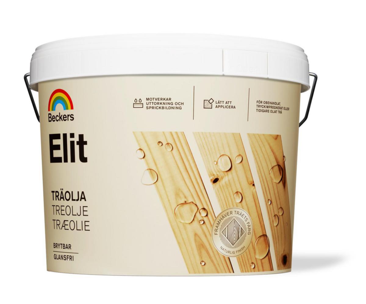 Träolja Elit - TRÄOLJA ELIT 9 L BECKERS