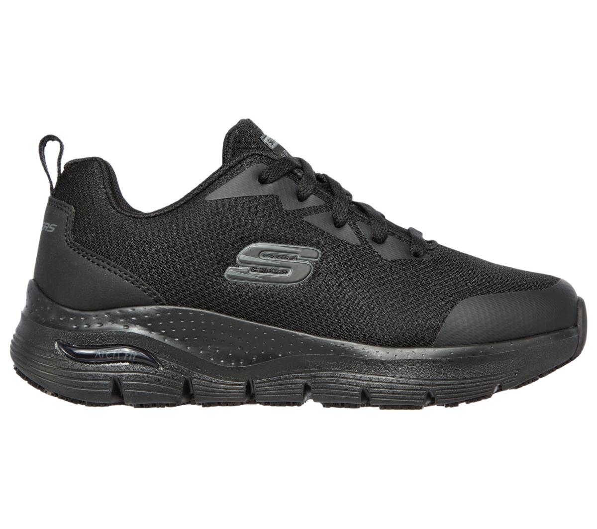 Yrkessko Skechers Work Arch Fit dam - YRKESSKO SKECHERS WORK ARCH DAM FIT ESD SRC SVART STL 37