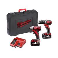 Kombikit Milwaukee M18 BPP2C-402C