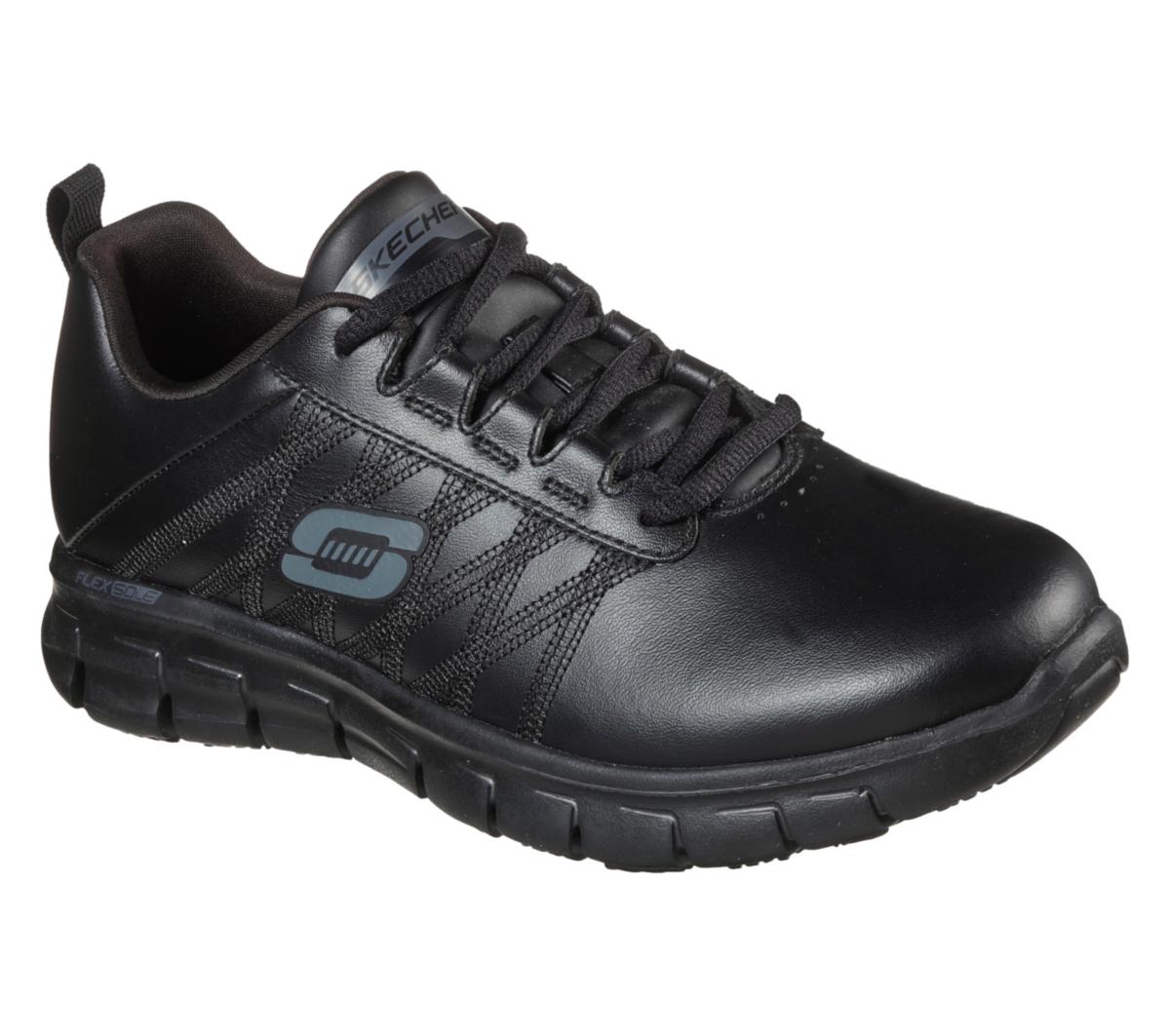 Yrkessko Skechers Work Sure Track Dam - YRKESSKO SKECHERS WORK SURE DAM TRACK SRC SVART STL 39