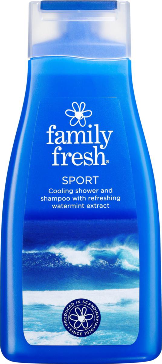 Duschtvål/Schampo Familyfresh Sport - FAMILY FRESH DUSCHTVÅL SPORT 500 ML 437907