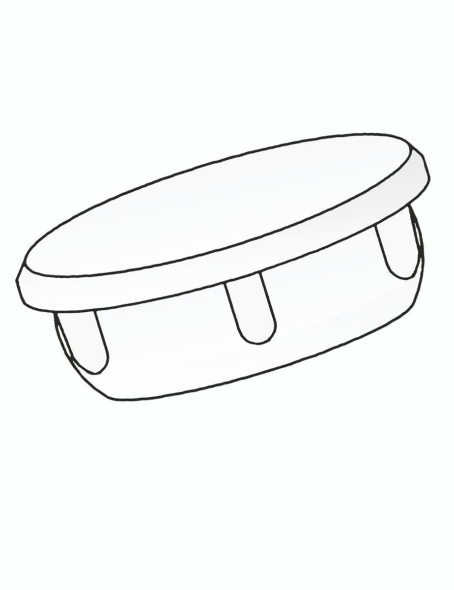 Blindpropp för modulbox, Alarmtech - BLINDPROPP Q18.5MM 20ST 0905.18