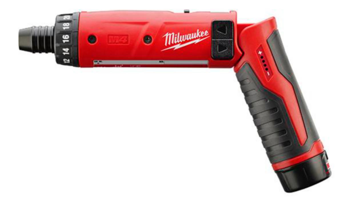Vinkelskruvdragare Milwaukee M4 D-202B - SKRUVDRAGARE MILWAUKEE M4 D M4 D-202B 4V 2X2,0AH
