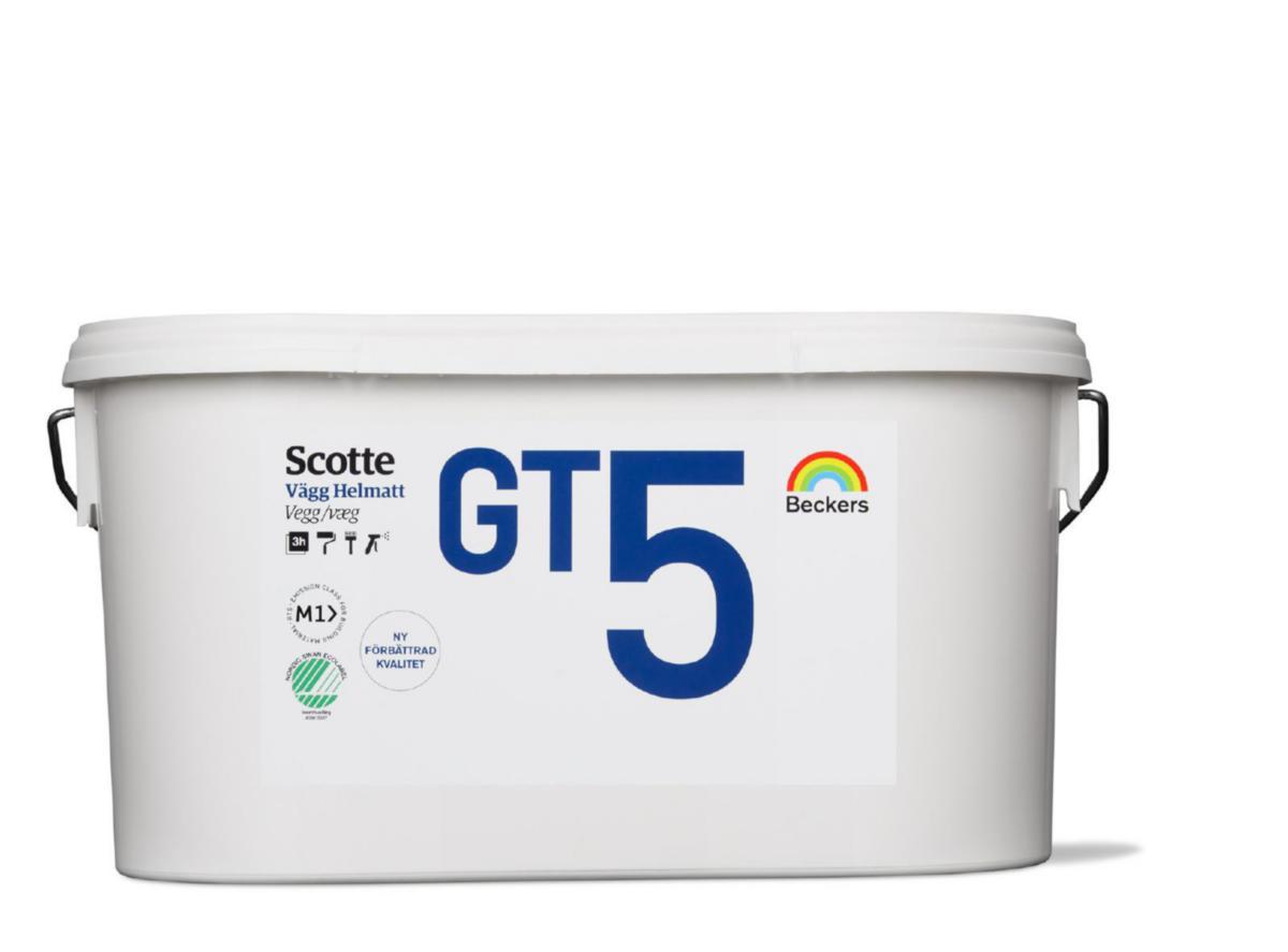 Väggfärg Scotte GT 5 - VÄGGFÄRG SCOTTE GT 5 VIT BAS A 3,6L