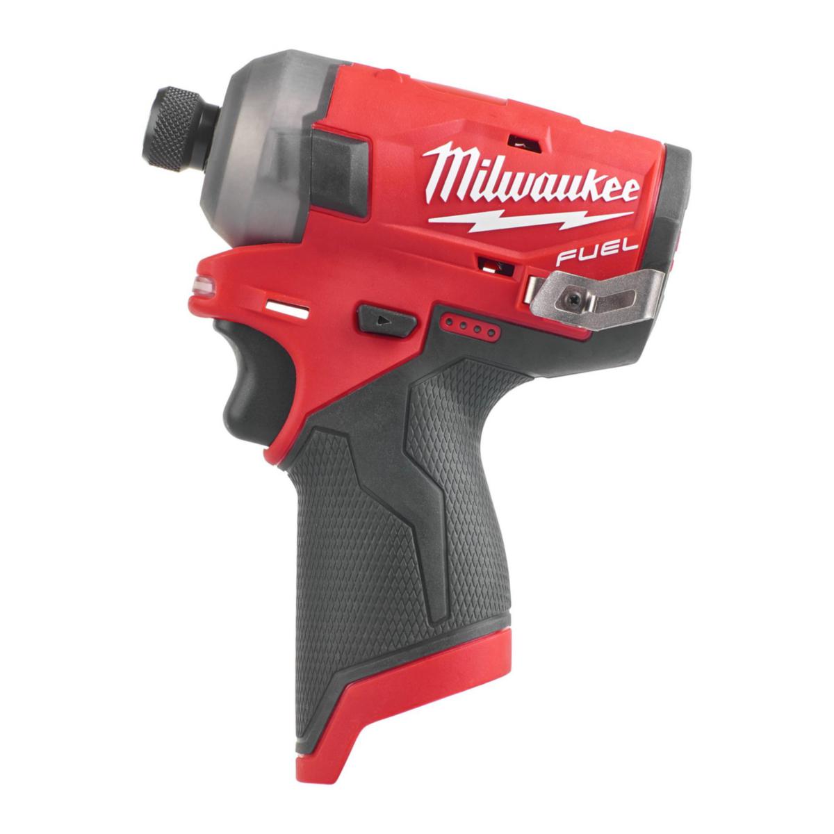 Slagskruvdragare Milwaukee M12 FQID-0 SOLO - SLAGSKRUVDRAGARE MILWAUKEE M12 FQID-0 SOLO.1/4".1.1KG. 76DB