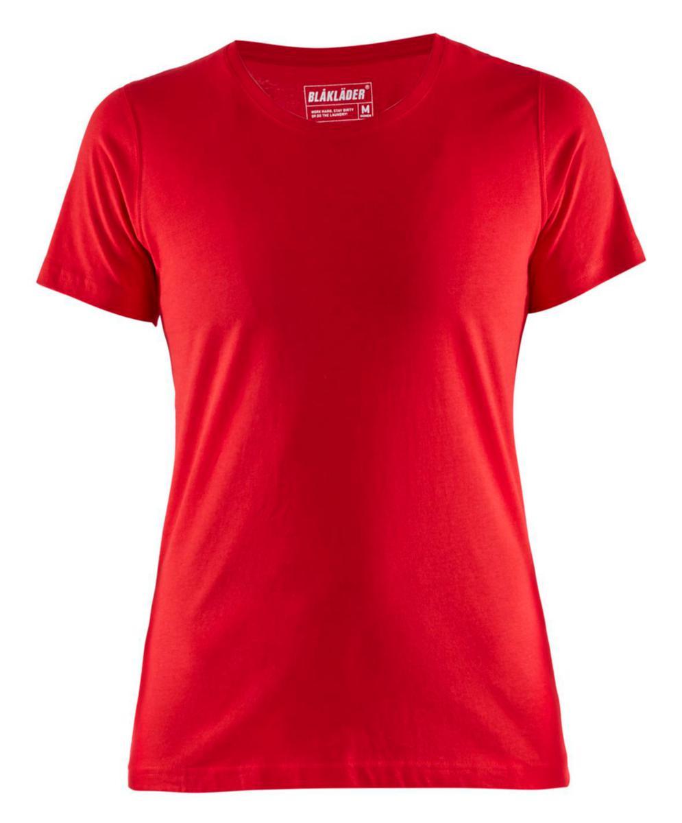 T-shirt Blåkläder 3334-1042 dam - T-SHIRT BLK 3334-1042 DAM RÖD STL 3XL