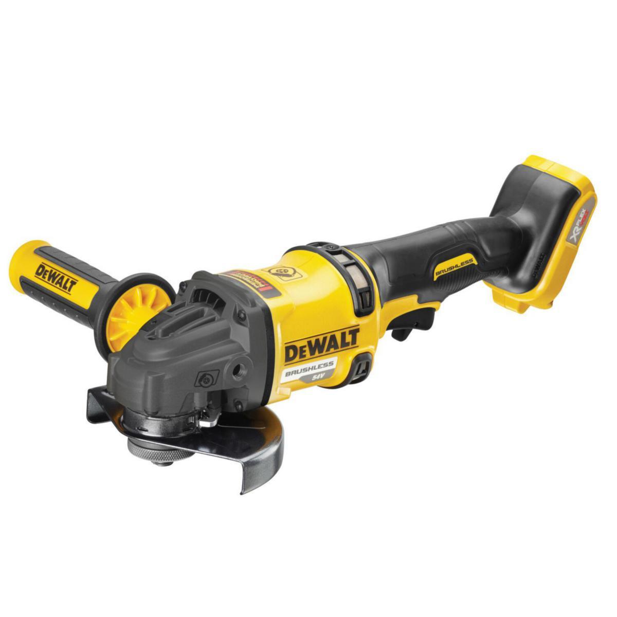 Vinkelslipmaskin DEWALT DCG418NT SOLO - VINKELSLIP DEWALT DCG418NT 54V XR 125MM SOLO TSTAK
