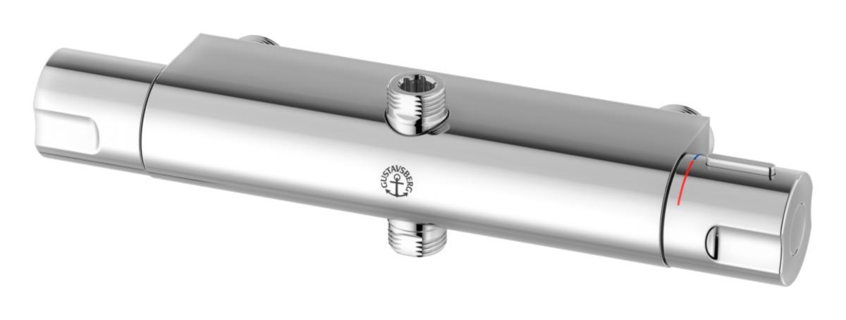 Duschblandare Nordic - termostat, Gustavsberg - GBG NORDIC DUSCHBLANDARE 160C/C, ANSL UPP/NER, KROM