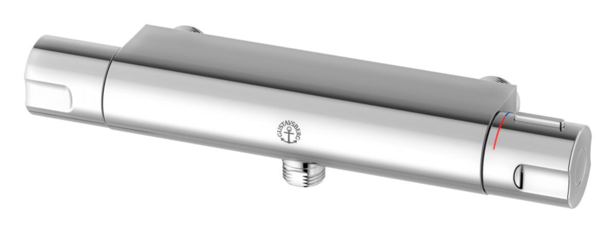 Duschblandare Nordic - termostat, Gustavsberg - GBG NORDIC DUSCHBLANDARE 160C/C, ANSL DUSCH NER, KROM