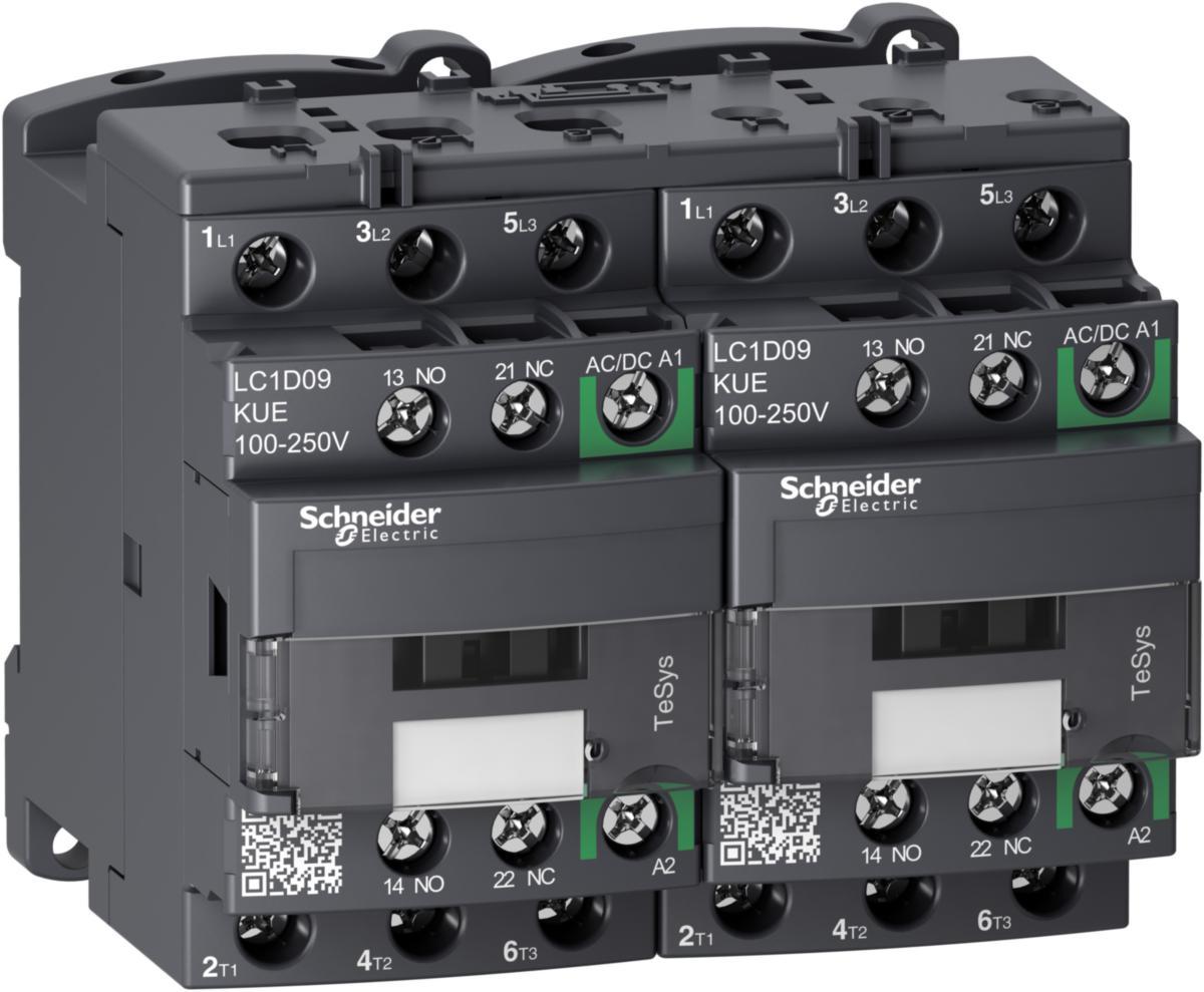 Fram/backkopplare 9-80 A TeSys Deca Advance - F/B-KOPPL 9A 100-250V AC DC LC2D09KUE