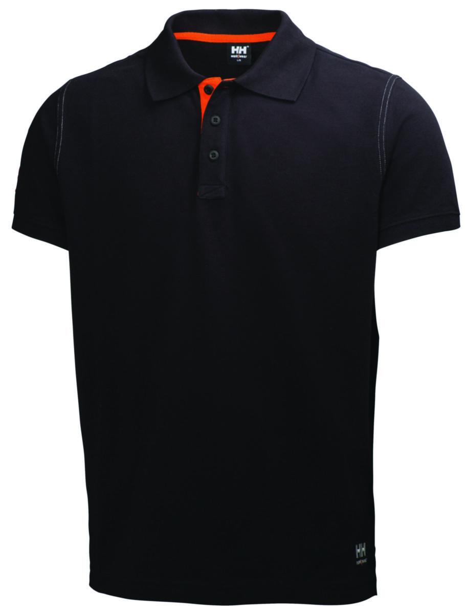 Pikétröja Helly Hansen Oxford 79025 - PIKÉTRÖJA HH 79025-990 SVART STL S